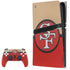 NFL San Francisco 49ers Vintage PS5 Pro Bundle Skin